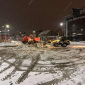 У Тернополі під час вихідних триватимуть нічні роботи з вивезення снігу